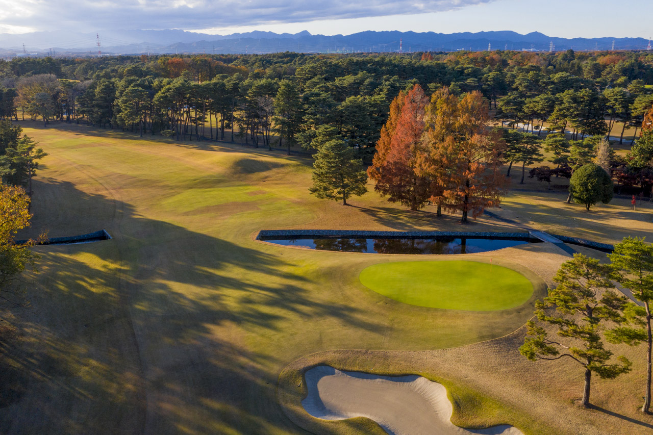 A distinguished golf course in Japan